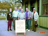 (Left to Right)  Annette White, Larry Grubb, Joe Veneziano, Bill Edwards, Claude Leis and Byron White. Larry Grubb was the Chairman for this event.