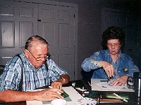 Martha and Bill Pickett hard at work.