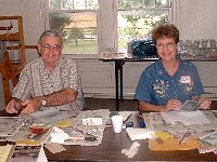 Bo and Loretta Chisholm drove in from Arkansas to attend the class.