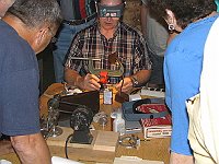 Instructor Russ Aikins demonstrates taking apart & cleaning a Jewelers Lathe.