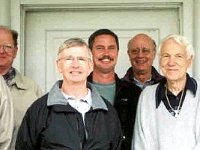 (Left to Right)  Bob May, Russ Aikins (instructor), Pat Flanagan, Dan Tips, Larry Grubb, David Tips and Stan Lunday.