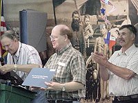 Phil Gregory presented Chapter ex-president Russ Aikins with the Fellow award from NAWCC.  Congratulations Russ.  The recognition is well deserved!