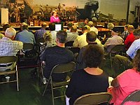 A partial view of the crowd during Pam's address.