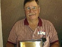 At the 2001 NAWCC National in New Orleans, Chapter 124 was selected as "Chapter of the Year". Chapter President Jim Barker is shown here with the award! Congratulations to all Chapter 124 members. You make it happen!