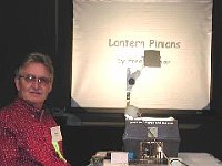 Fred Tishler presented a class on repair of lantern pinions.