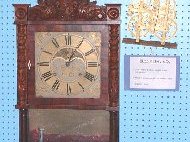 Some of the clocks in the exhibit.